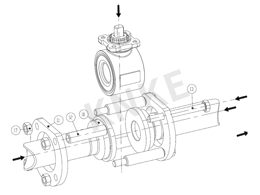 三片式球阀组装示意图详解(图1) image.png